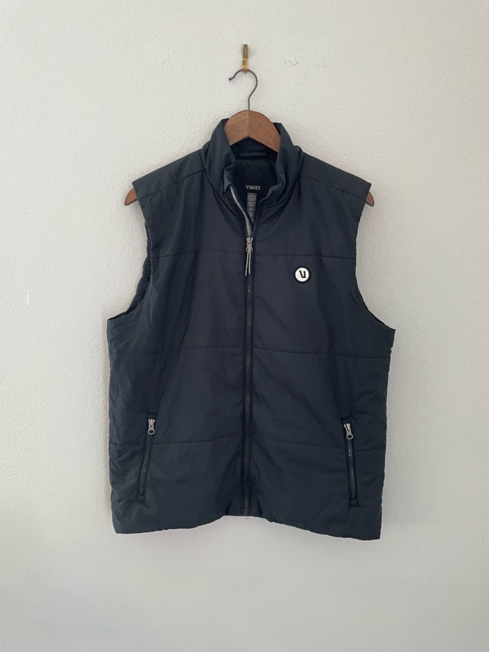 Vuori Echo Insulated Vest 2.0 Black Medium Puff